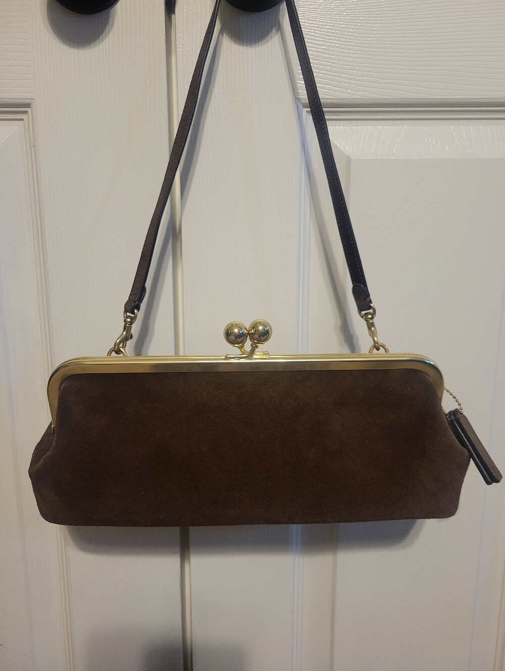 COACH KISSLOCK FRAME BAG 30